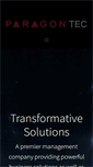 Mobile Screenshot of paragon-tec.com